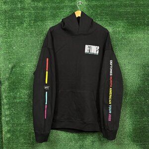 Deftones North American Tour 2025 oversized hoodie, Size Large